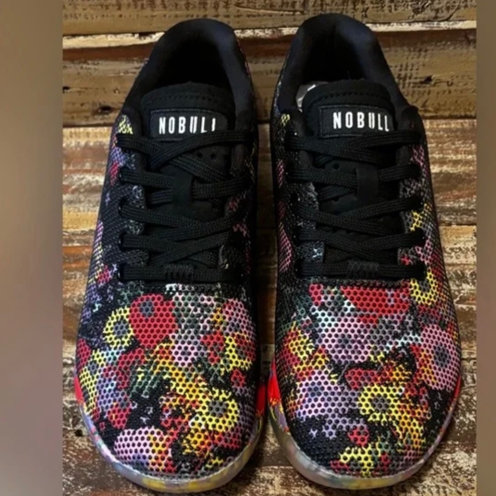 No Bull Floral Sneakers